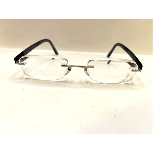 Silhouette Eyeglasses 7608 00 6060 Rimless Designer Frames Only Grey 19-140